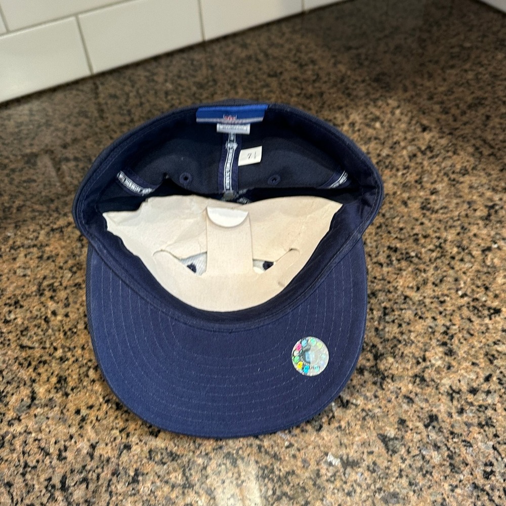 Vintage Y2K San Diego Chargers Reebok NFL Fitted Hat 7 1/8 SD Bolt Deadstock New - Picture 7 of 10